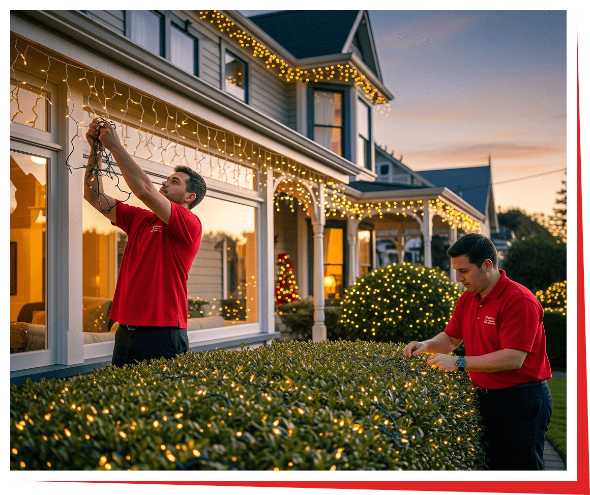 Christmas decorations installation Tennessee