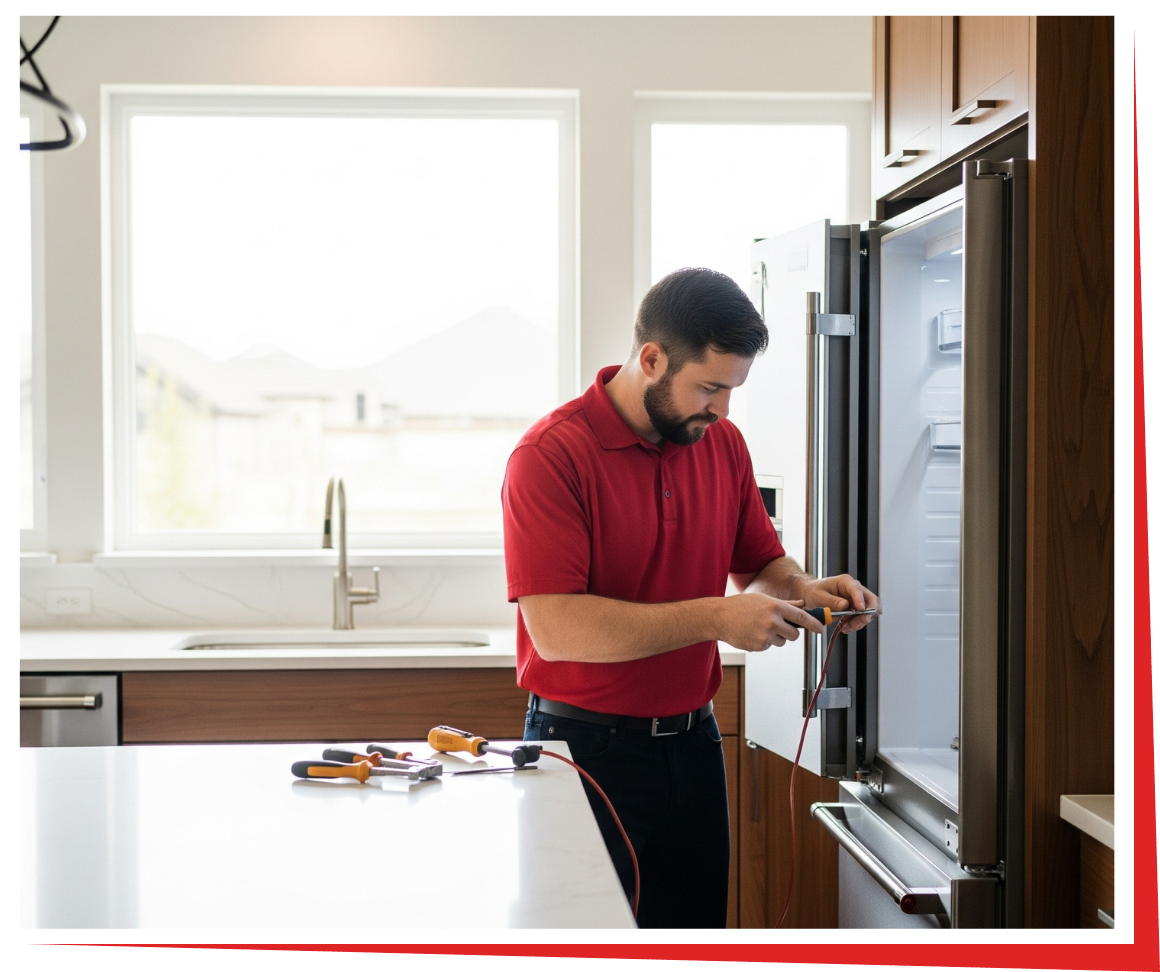 Kitchen appliance installation technician