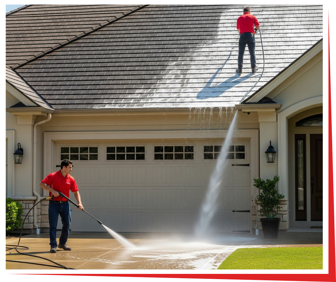 House pressure washing service