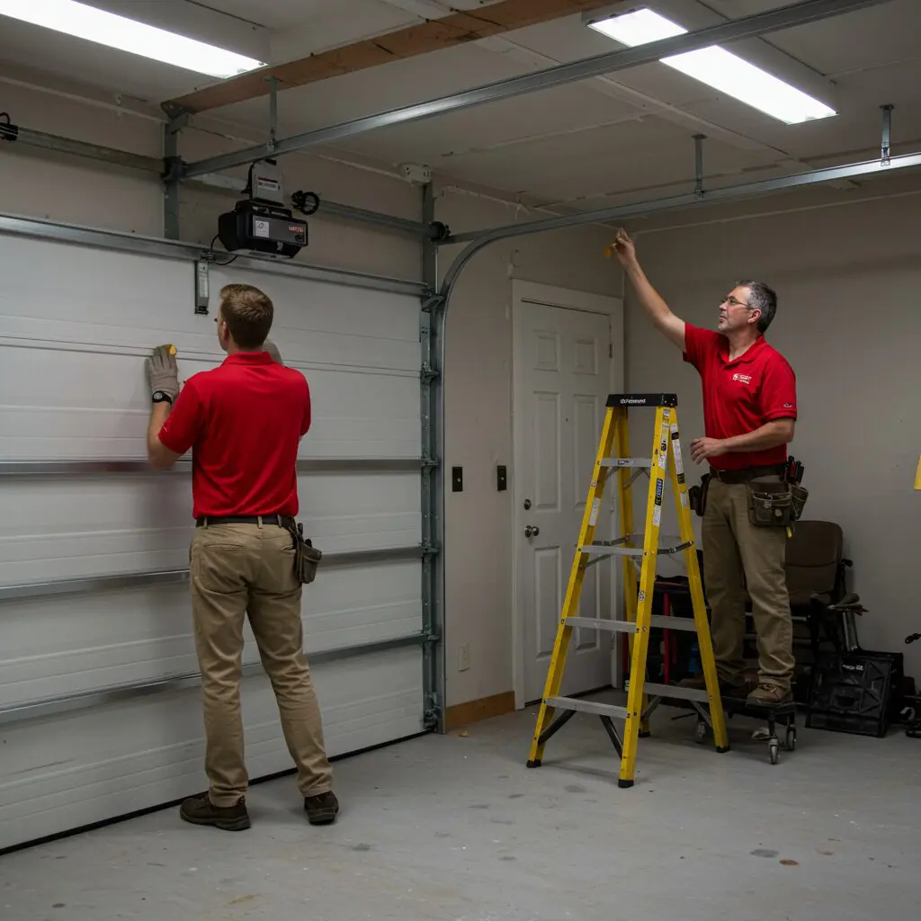 Residential garage door replacement