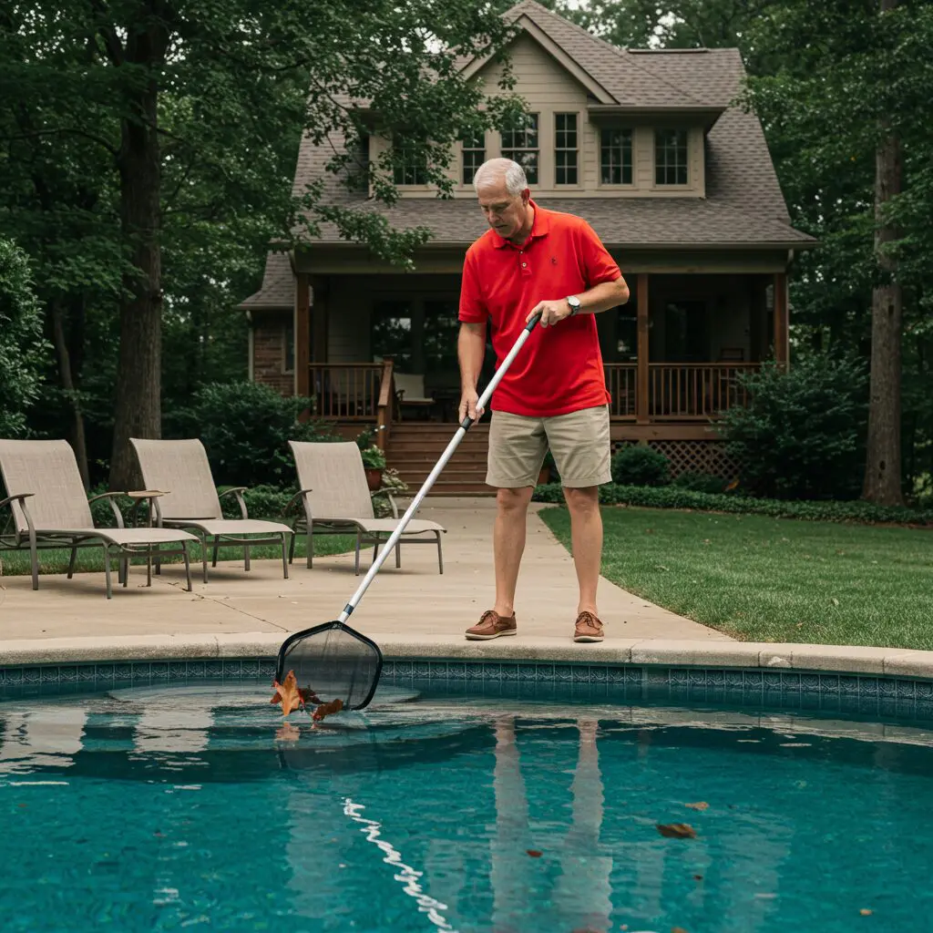 Professional pool cleaning and maintenance